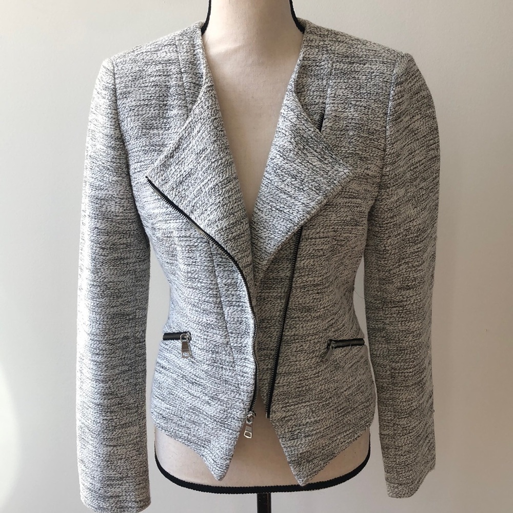 BANANA REPUBLIC Moto Zip Woven Jacket